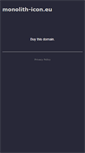 Mobile Screenshot of monolith-icon.eu